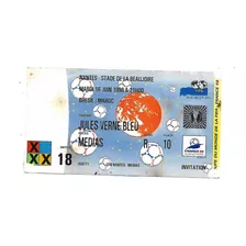 Ingresso Copa 98 - Brasil X Marrocos - Original