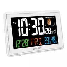 Baldr Reloj Despertador Atmico Reloj De Escritorio Digital