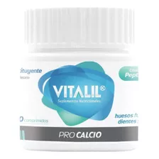 Vitalil Pro Calcio Huesos Fuertes Y Dientes Sanos Sabor N/a