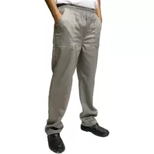 Calça Uniforme Elástico Total - Brim Pesado - Várias Cores