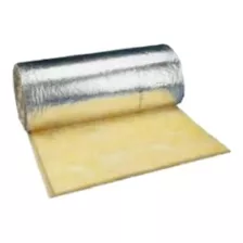 Rollo De Aislante Termico Con Aluminio - Fibra De Vidrio