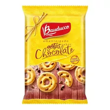 Biscoito Amanteigado Com Gotas De Chocolate Bauducco Pacote 335g Embalagem Econômica