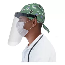 Kit 10 Máscara Facial Protetora Anti Respingo Proteção