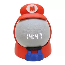 Suporte Para Alexa Echo Dot 4 / 5 - Super Mario