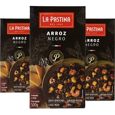 Arroz Negro Italiano La Pastina 500g (3 Unidades)