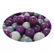 Pelota Alberca Premium Azul-perla 25 Pzs Color Morada-perla