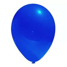 Globos Color Azul 25 Unidades N° 12 Big Party