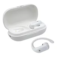 Fone De Ouvido Sem Fio In-ear Bluetooth Visor Led Bright Cor Branco