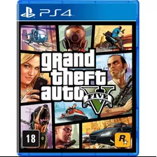 Grand Theft Auto V - Ps4 Mídia Física