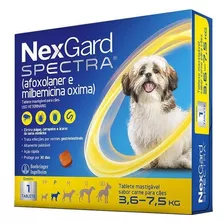 Nexgard Spectra 3,6-7,5kg 