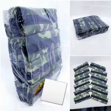 Kit Estojo Escolar Porta Lápis Estampa Camuflada 12 Item