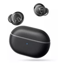 Auriculares In-ear Gamer Inalámbricos Soundpeats Free2 Classic Negro Con Luz Led
