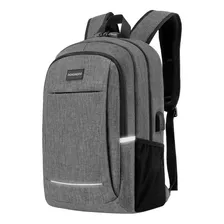 Doxungoo Mochila Para Portátil, Mochila Antirrobo Con Puerto De Carga Usb Y Puerto Para Audífonos Para Mujeres Y Hombres, Hasta 15.6 Pulgadas