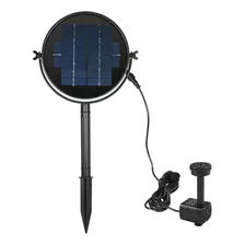 Elevador De Água Sem Escova Fountain Pond Decdeal 9v Solar S