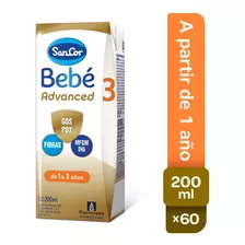 Sancor Bebe Advanced Formula Etapa 3 Brick 60 Un X 200 Ml