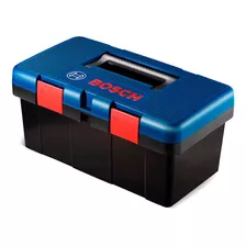 Caja De Herramientas Bosch 1 600 A01 2xj De Plástico 19.5cm X 42.7cm X 23.2cm Negra Y Azul