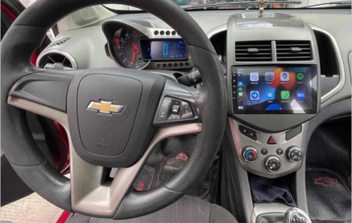 Radio Android 13, 4+64 Qled Carplay Chevrolet Sonic 2013-17 Foto 4