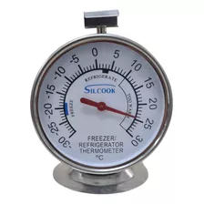 Termómetro Para Freezer -30° A 30° C Silcook Acero Inox