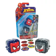 Juego Set De Batalla Battle Cubes Spiderman Marvel