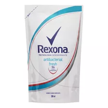 Sabonete Líquido Rexona Fresh Antibacterial Sachê Refi 200ml
