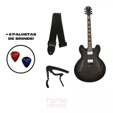 Kit Completo Guitarra Semi Acústica Nf