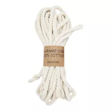 Algodão Natural Artesanato Embrulhos Macrame Corda Torcida