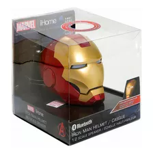 Bocina Bluetooth Marvel Casco Ironman Ihome Color Rojo