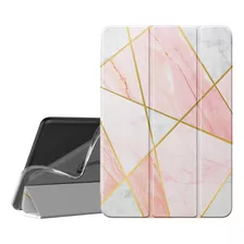 Funda Para Kindle Fire Hd 8 / 8 Plus - Marmol Rosa/blanco