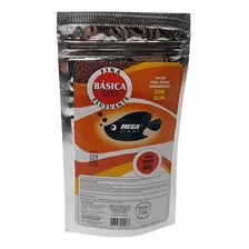 Ração Para Peixes Com Alho Básica Bits Fina 50g - Mega Food