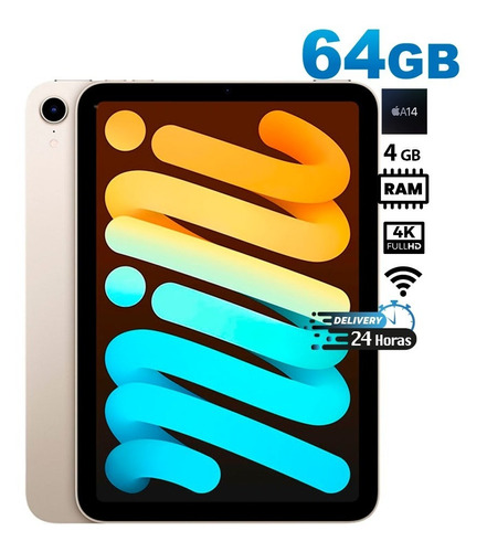 iPad Mini 6ta Generacion 64 Gb - Colores 