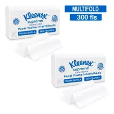 Papel Toalha Interfolhado Kleenex Supreme Kimberly-clark