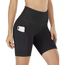 Pantalones Cortos De Entrenamiento Iuga Para Mujer Con Bolsi