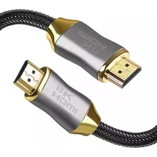 Cable Hdmi 2.1 8k 4k Certificado 28 Awg 48gbps 2mtrs 60hz