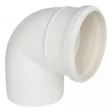 Joelho Cotovelo Esgoto Pvc 90° 200mm Branco Estrela