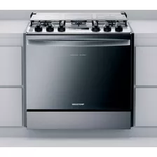 Fogão Brastemp 5 Bocas De Embutir Cor Inox Com Turbo Chama E