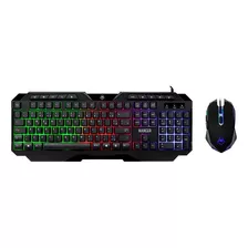 Kit Teclado E Mouse Gamer Mancer Krinus