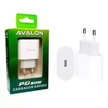 Ficha Cargador 20w Usb-c, Carga Rápida Para Samsung iPhone 