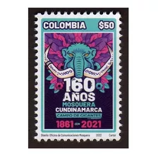 Mosquera Cundinamarca 160 Años Estampillas De Colombia Sm1