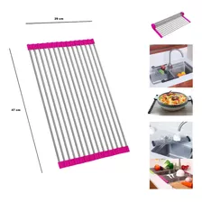 Escurridor De Platos Plegable Ajustable - Cocina - Multiuso