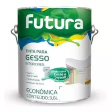 Tinta Para Gesso E Drywall 3,6litros Econômica Futura