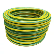 Manguera Riego Jardin Reforzada 1/2 13mm X 15 Mts Rollo Color Verde Oscuro