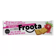 Galleta Froota Frutilla, Ecovida, Sin Azúcar Añadida, Vegana