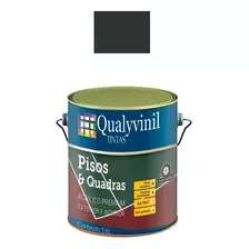 Pintura Para Piso 3,6 L Premium Mate Lavable Qualyvinil