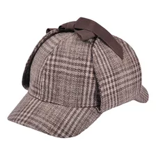 Sherlock Holmes Cosplay Boina Chapéu De Detetive