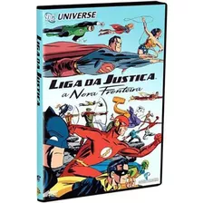 Dvd Lacrado Liga Da Justiça - A Nova Fronteira