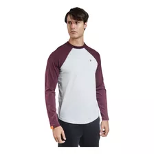 Playera Bicolor Manga Ranglan Para Hombre Next & Co Ma29