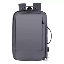 Mochila De Negocios Con Puerto Usb Impermeable Nottebook 