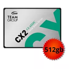 Ssd Team Group Cx2 512gb | 2.5 Sata Iii | 3d Nand | Usado