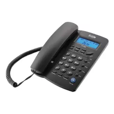 Telefone Fixo Elgin Tcf 3000 Preto - Usado E 100%