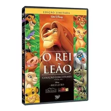 Dvd Trilogia O Rei Leao 3 Discos Box - Dublado